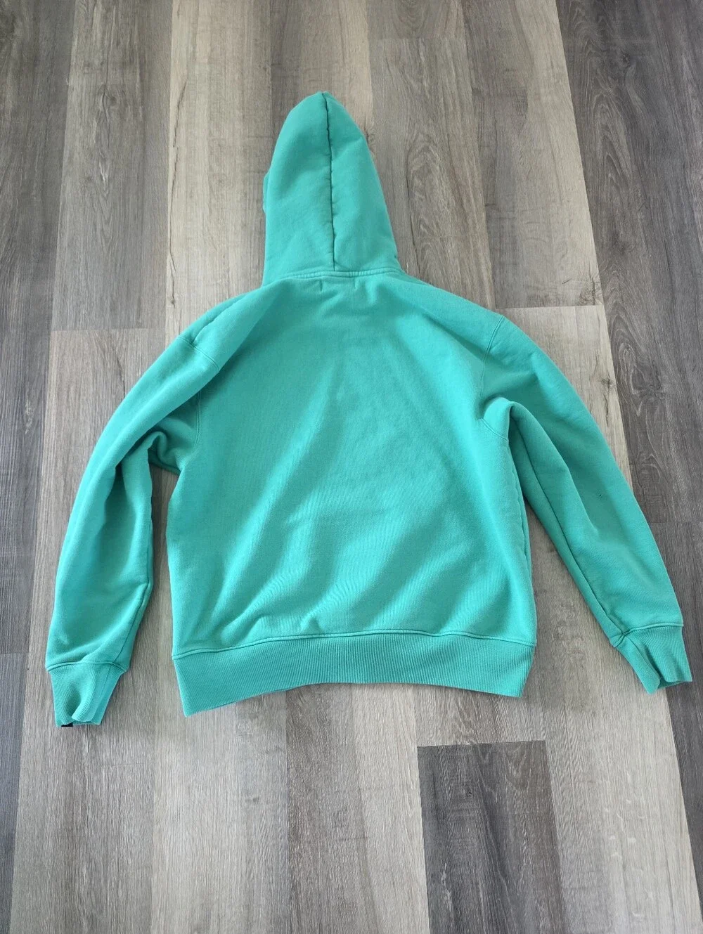 Air Jordan Men's Teal Hoodie Sweatshirt Size L